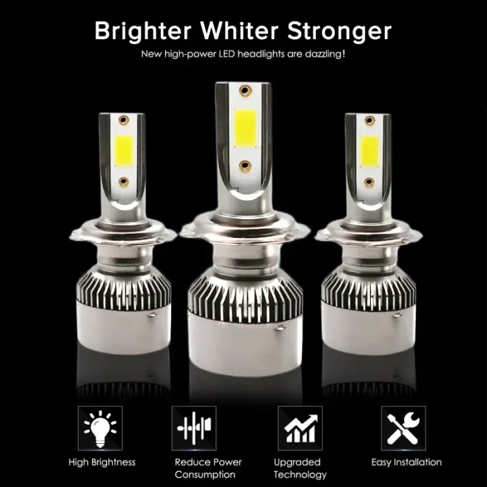 9005 Car LED Headlight 18W/Bulb Xtreme Brighter Whiter - Image 2