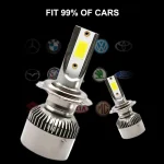 H4 Car LED Headlight 18W/Bulb Brighter Whiter Stronger - Image 5