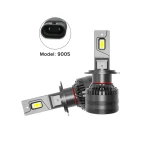 Canbus Pro Vision 9005 Car LED Headlight 55W/Bulb Power, 360-Degree Lighting Angle, IP67 Waterproof Resistance with 5500Lm/Bulb Luminous Flux