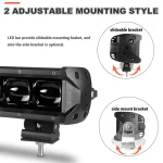 90W 21 Inch 6D Projector Lens LED Light Bar Universal Fitment - Image 3