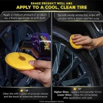 Meguiar's Endurance Tire Gel, Premium Tire Gel for a Lasting Glossy Shine - 16 Oz Bottle, PURPLE - Image 5