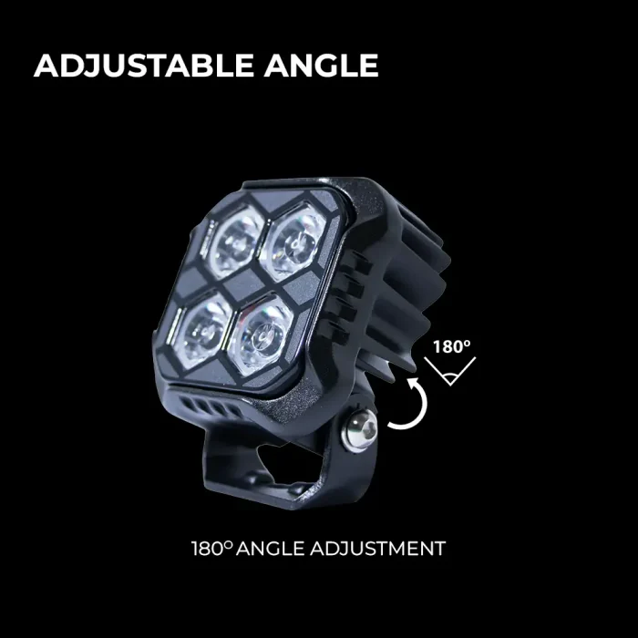 Toby's New Launched 3" 20W LED Work Light Mini Auxiliary Headlight Driving Lamp Diffuser Effects Truck Motorcycle - Image 2