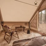 Toby's Inflatable Tent 01 Camping Tent with Pump, 4-6 Person Glamping Tents, Easy Setup 4 Season Waterproof Outdoor Oxford Tent, Luxury Cabin Tent with Mesh Windows Doors - Image 3