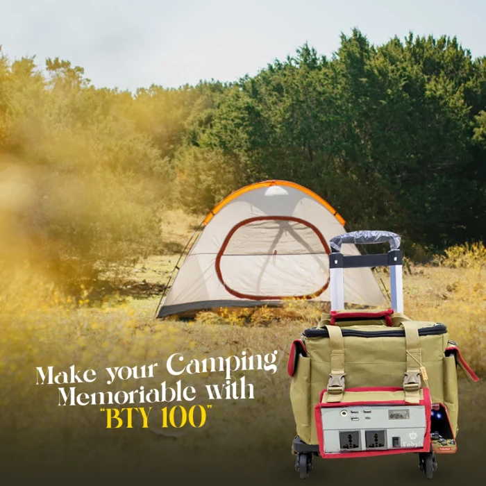 Toby's BTY 100 Highly Durable Battery 80000mAh Power Station, Rechargeable Battery With 500W Power Inverter - Image 5