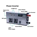 Tobys BTY 30 Battery 25000mAh Power Rechargeable Battery With 300Watts Power Inverter Best For Camping - Image 5