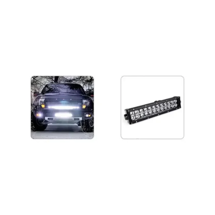 13.5 inches Brightness Bar Light TD 72W, IP68 Waterproof Rate, Polycarbonate Lens Material and Die-cast Aluminum Housing Material - Image 3