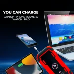 Toby's X8 Powerful Jump Starter for Cars 8000mAh and 29.6WH with Wireless Power Bank For Electronic Devices - Image 4