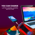 Toby's New X7 Powerful Jump Starter for Cars 8000mAh and 29.2WH Power Bank For Electronic Devices - Image 2