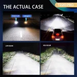 Tobys T220 Pro 440W/Pair Original Tested LED Headlight Assembly 44000 Lumens Bright  Color With Temperature 6500K - Image 5