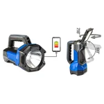 Tobys Multifunctional Hunting Spotlight Warning Red Flood Work Lamp 10W 1000 Lumens Rechargeable 12v Tripod Mounted with 5W - Image 9