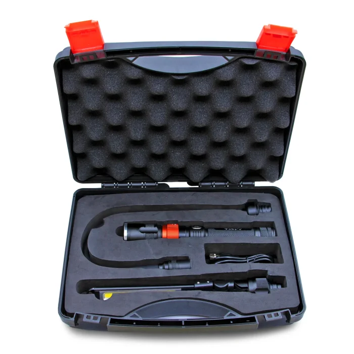 Toby's CPL-T09 3 in 1 Quick Connect Rechargeable Led Work Light Kit with Magnetic Base, LED Flashlight with Flexible Gooseneck Light and Slim Bar Light,4000MA Battery and USB-C Charge - Image 8