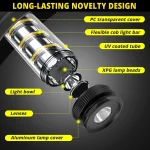 Toby's LED Camping Lantern Rechargeable - Portable Flashlight Lanterns with 1000LM IPX5 Waterproof Survival Kit Emergency Tent Light for Indoor Outdoor Hurricane Hiking Fishing Home Power Outages - Image 7
