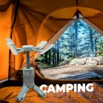 Toby's New CPL-T25 Telescopic Camping Lights Rechargeable 7800mAh, LED Collapsible Camping Lantern Portable with RGB/SOS Light and IPX4 Waterproof for Hiking Camping Emergency - Image 5