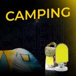 TBS DESIGN New CRL-B04 360 Light Portable Work Light LED Camping Lantern Multicolor with Magnetic Base - Image 4