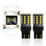 Tobys Super Bright Low Power 7443 44SMD LED Bulbs with 3030 Chip replacement for Back Up Reverse Brake Lights (White)
