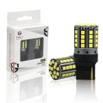 Tobys Super Bright Low Power 7440 44SMD LED Bulbs with 3030 Chip replacement for Back Up Reverse Brake Lights (White)