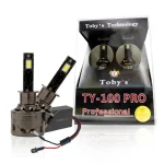 Tobys TY100 PRO H1 2 Pieces Car LED Headlight Bulbs Original 100W Power 10000 Lumens With Color Temperature 6500K