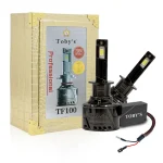 Tobys TF100 H1 2 Pieces Car LED Headlight Original 100W/piece Power 10000/piece Lumens With Color Temperature 6500K