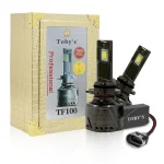 Tobys TF100 9006 2 Pieces Car LED Headlight Original 100W/piece Power 10000/piece Lumens With Color Temperature 6500K