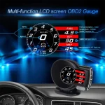 Car HUD OBD2 Display OBD-II Diagnostic Tool With 6 Display Modes Car Head up Display - Image 3