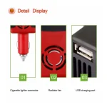Car Inverter DC 12V to AC 220V Auto Voltage Converter 150W - Image 4