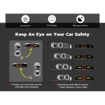 Car Parking Sensor Black Color with LED Display Audio Alarm - Image 4