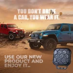 Toby's New Launched 4" 45W LED Work Light Mini Auxiliary Headlight Driving Lamp Diffuser Effects Truck Motorcycle - Image 6