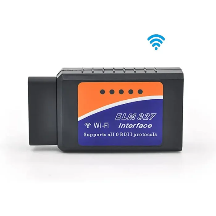 Wireless Car Diagnostic Tool ELM 327 with WiFi Scanner Vehicles Code Auto Check OBDII, Wireless Car Error Reader OBD2 - Image 2