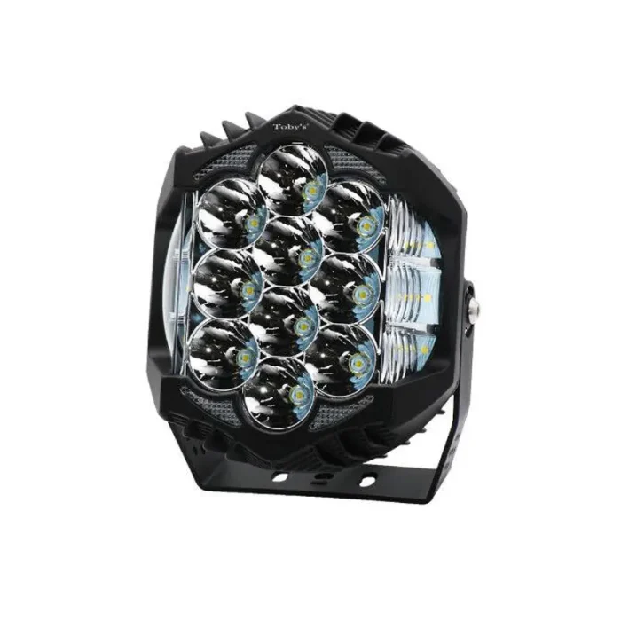Toby's 7 Inches, R 80W, Toby's Extreme Bright Work Light for Jeep Wrangler, Aluminum Housing Material with IP67 Waterproof Rating, and PC Lens Material - Image 3