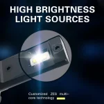 25W H3 Car LED Headlight/Bulb Ultinon Light, ZES Light Source Technology with IP67 Waterproof Rating - Image 3