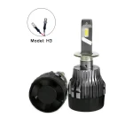 35W Car LED H3 Headlight/Bulb Ultra Bright Night Light, Cree Light Source Technology with IP67 Waterproof Rating