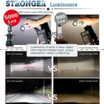 35W Car LED H3 Headlight/Bulb Ultra Bright Night Light, Cree Light Source Technology with IP67 Waterproof Rating - Image 6