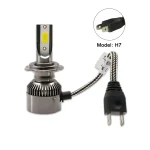 H7 Car LED Headlight 18W/Bulb Brighter Whiter Stronger - Image 2
