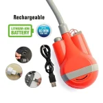 High Pressure Outdoor Portable Shower Rechargeable Water Pump, Compact, Lightweight with Long-Time Performance - Image 3