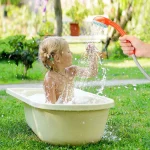 High Pressure Outdoor Portable Shower Rechargeable Water Pump, Compact, Lightweight with Long-Time Performance - Image 8