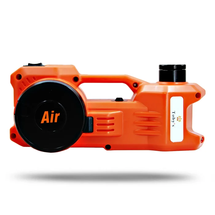 3 In 1 Electric Hydraulic Car Jack 5 Ton, 12V with Built-in Tire Inflatable Pump, LED Light, 2 Ways Car Power Supply, Safety Hammer for Car Tire Repair Tool Kits - Image 7