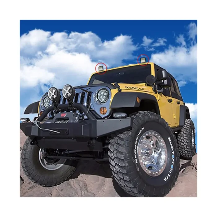 Jeep Wrangler S 57W Work Light - Image 5