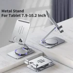 Toby's New Desktop Mobile Phone Tablet Holder Stand Rotatable Aluminum Alloy Cellphone Bracket - Image 6