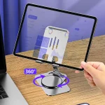 Toby's New Desktop Mobile Phone Tablet Holder Stand Rotatable Aluminum Alloy Cellphone Bracket - Image 7