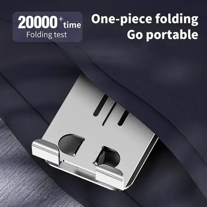 Toby's New Desktop Mobile Phone Tablet Holder Stand Rotatable Aluminum Alloy Cellphone Bracket - Silver - Image 10