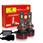 TBS DESIGN M8Pro H11 2 Pieces Car LED Headlight Original 110W/Pair Power Pure White 6000K Color Temperature
