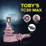 TBS DESIGN 2 Pieces TC30 MAX 9012 60W/Pair LED Headlight Bulb Assembly 6000/Pair Lumens Xtreme Bright With Color Temperature 6500K - Image 6