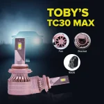 TBS DESIGN 2 Pieces TC30 MAX 9005 60W/Pair LED Headlight Bulb Assembly 6000/Pair Lumens Xtreme Bright With Color Temperature 6500K - Image 3