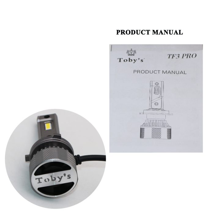 TF3-PRO 9006 LED Headlight Bulbs 110W, 6500K, ZES Technology, Conversion KIT - Image 3