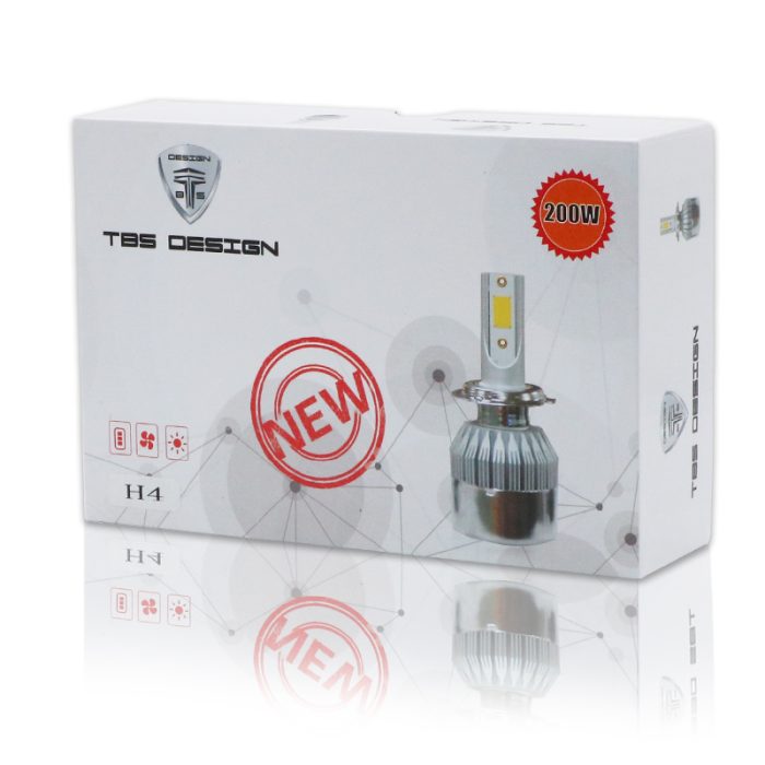 TBS TC6 H4 LED Headlight 200 Watts - Image 7