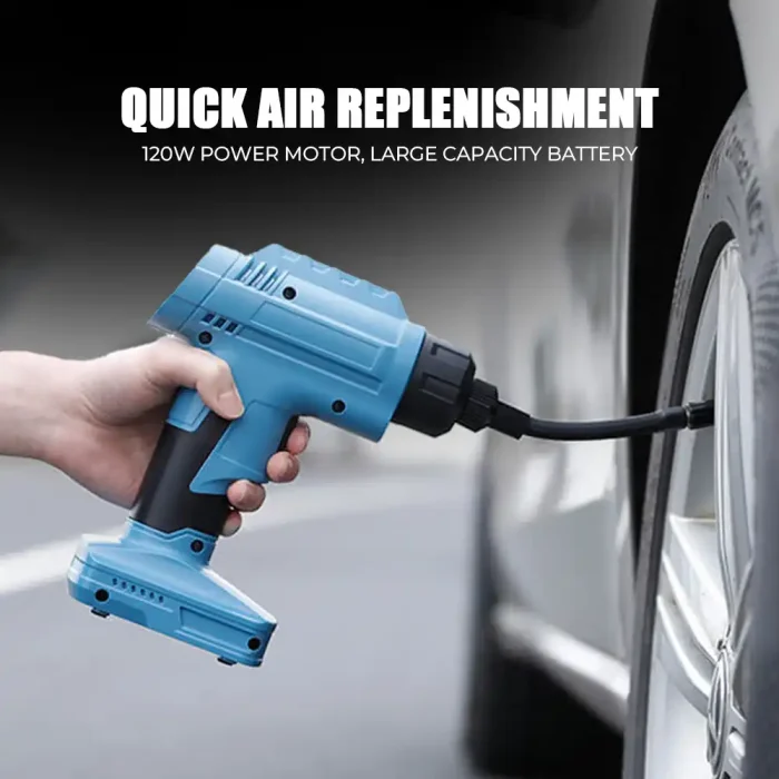 Tobys New Wireless Vehicle-Mounted Home Electric Car Tire Air Pump - Image 2