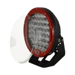 One Piece R 96W 9 Inches Round Red LED Spot Driving Work Light, Flood Beam Pattern with 30? Spot Beam Optional, ATV 4x4 Boat Off Road Head Light, IP67 Waterproof Rating, and Die-Cast Aluminum Housing Material - Image 2