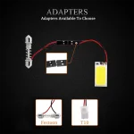 High-Intensity Fast Active Roof Light COB 21smd Car Interior Dome Light Powerful Brightest COB Light, Low Power Consumption, Shockproof - Image 5