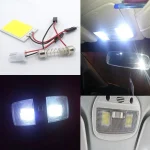 High-Intensity Fast Active Roof Light COB 24smd Car Interior Dome Light Powerful Brightest COB Light, Low Power Consumption and Shockproof - Image 2