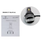 TF3-PRO 9005 LED Headlight Bulbs 110W, 6500K, ZES Technology, Conversion KIT - Image 4